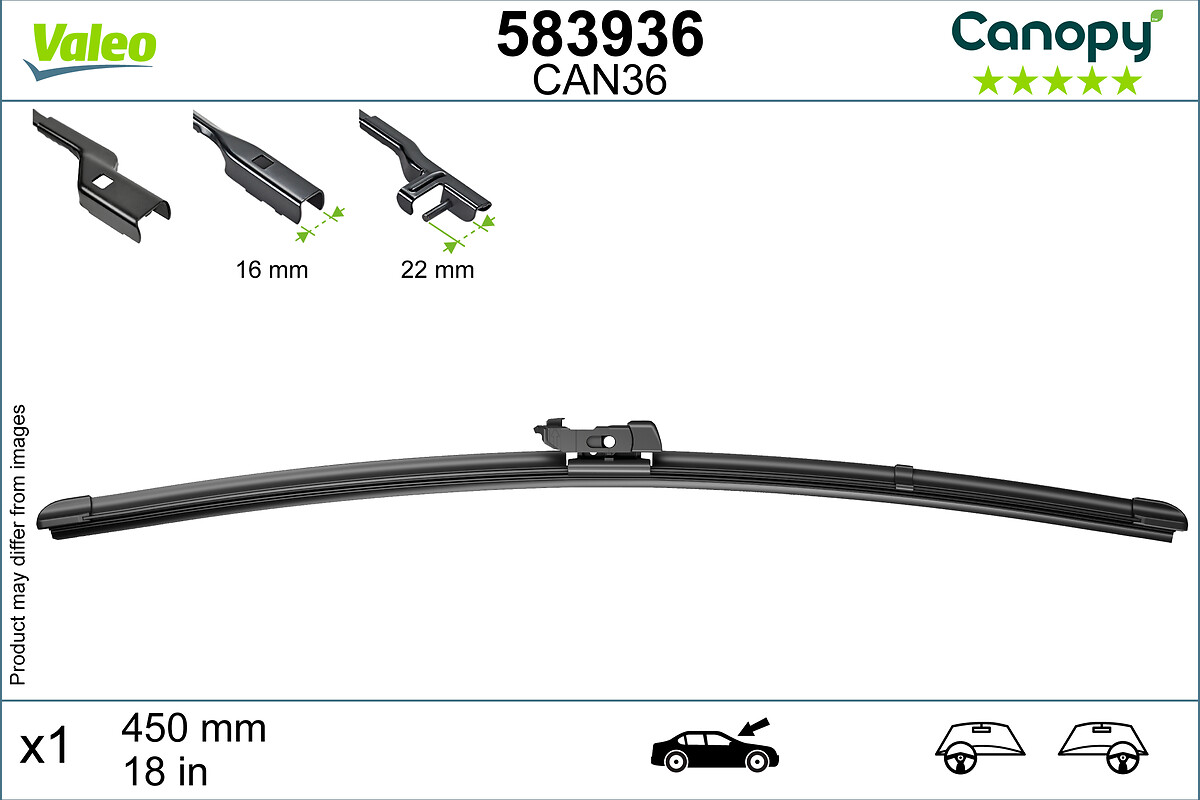 Lamela stergator 583936 VALEO